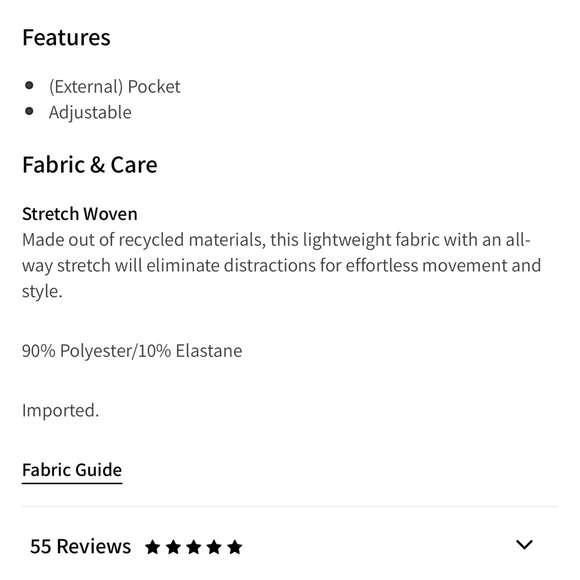 Fabletics Cargo Pant Size XL - New with Tags - Picture 6 of 6